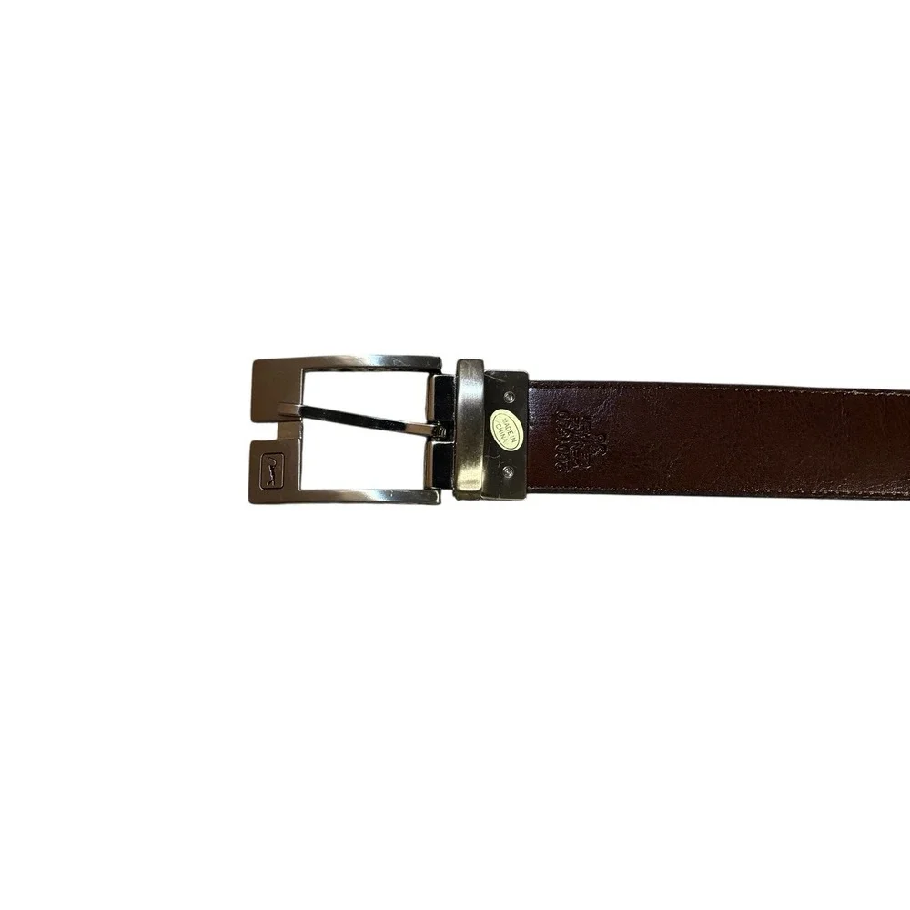 PGA Tour Reversible Leather‎ Belt Brown Black Mens 38